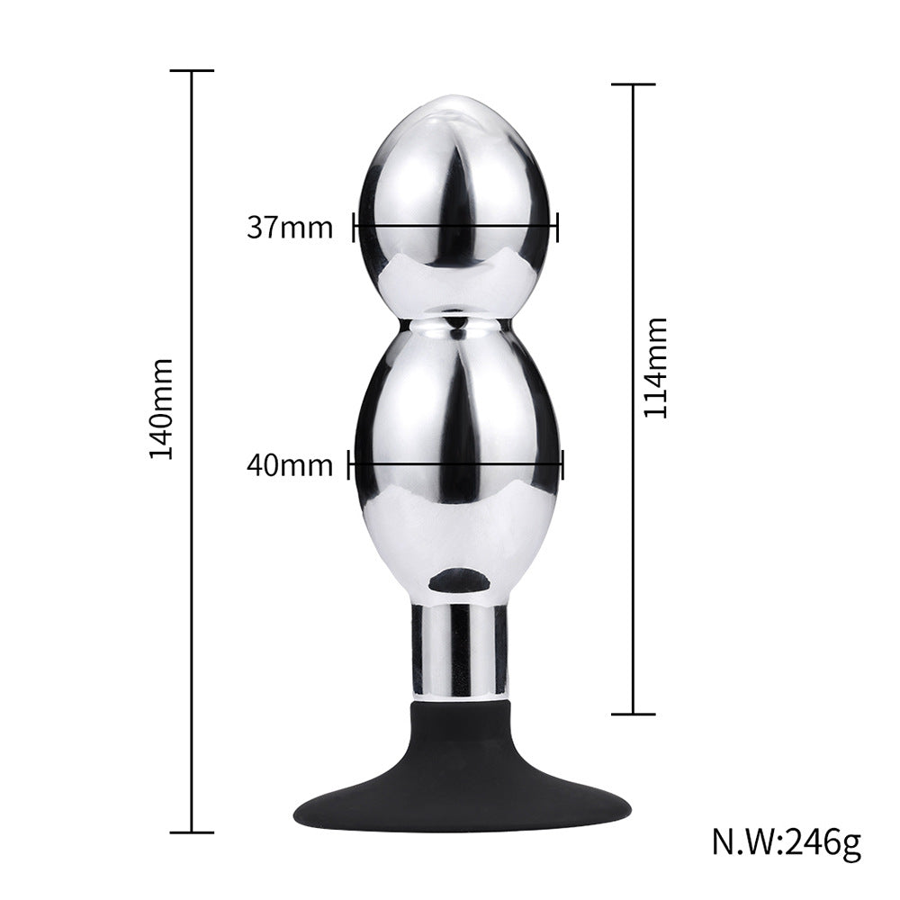 Metal Booty Balloon Butt Plug