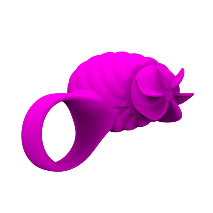'The Twister' Vibrating Clitoral Cock Ring