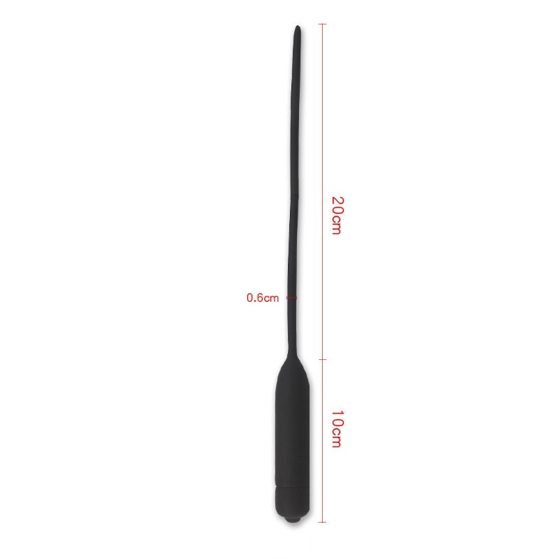 Vibrating Silicone Urethral Dilator