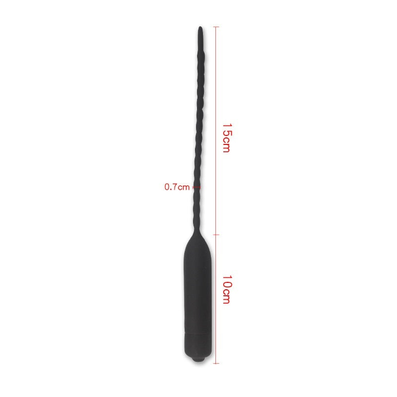 Vibrating Silicone Urethral Dilator