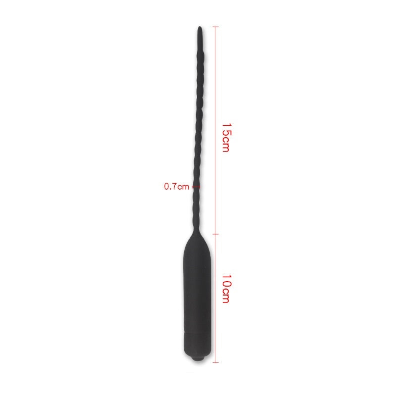 Vibrating Silicone Urethral Dilator