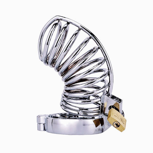 Stainless Steel Hunchback Chastity Cage