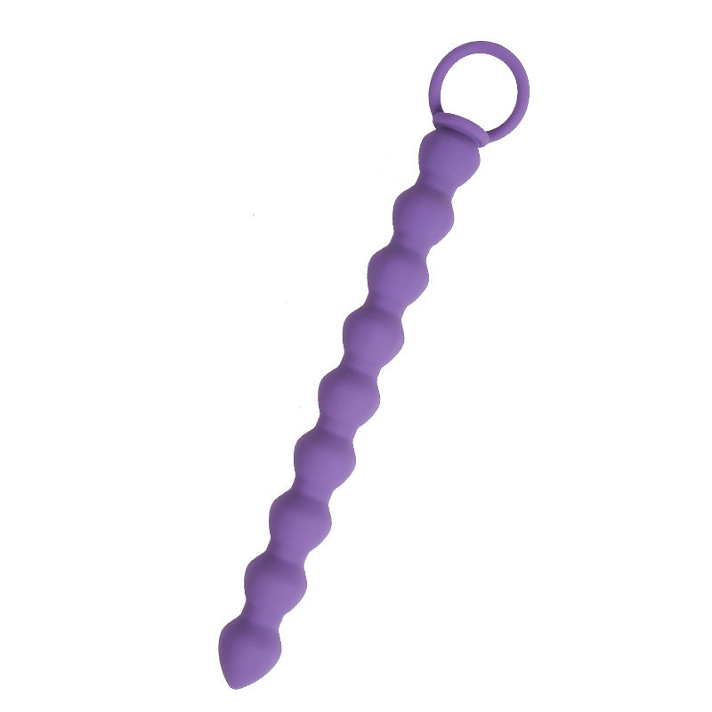 Silicone Beaded Anal Depth Trainer Butt Plug