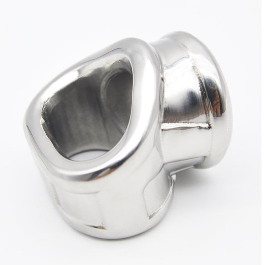 Stainless Steel Cock Ring and Ball Stretcher