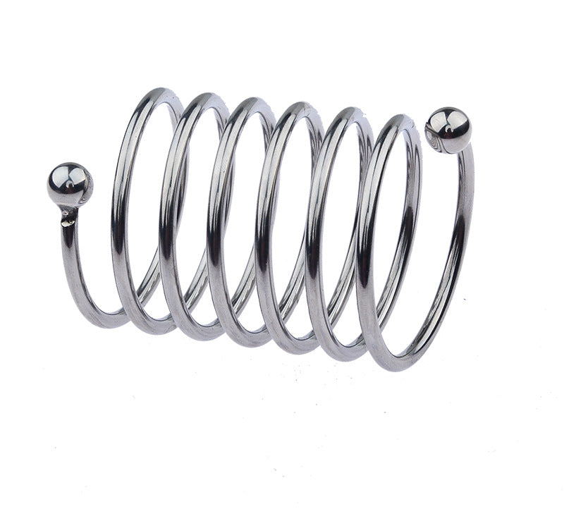 Spiral Stainless Steel Cock Ring