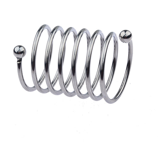 Spiral Stainless Steel Cock Ring