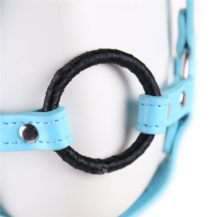 Bondage O-Ring Gag Head Harness