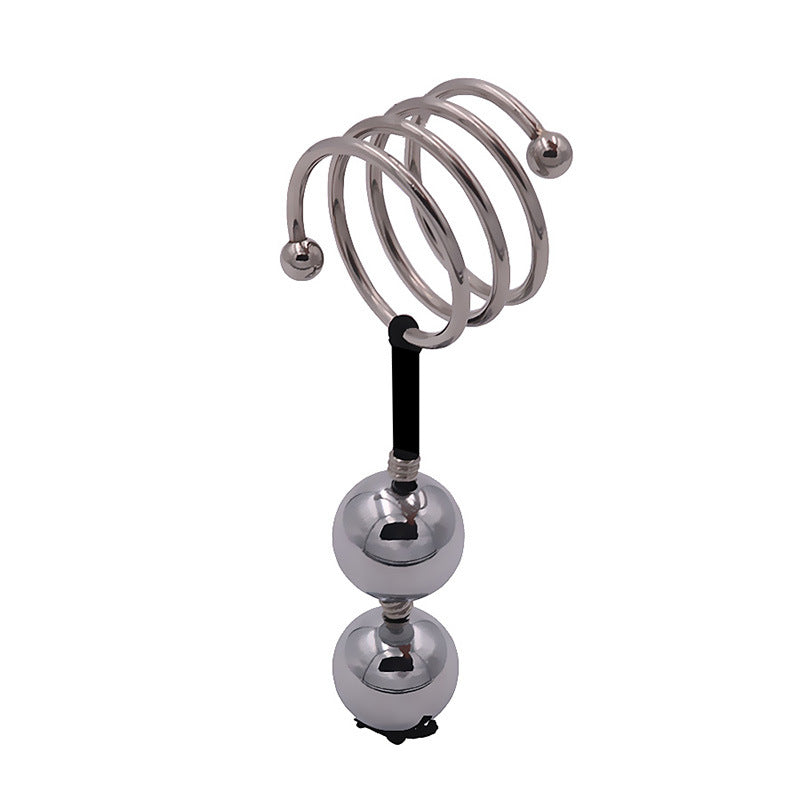 Double Bubble Anal Bead Cock Ring