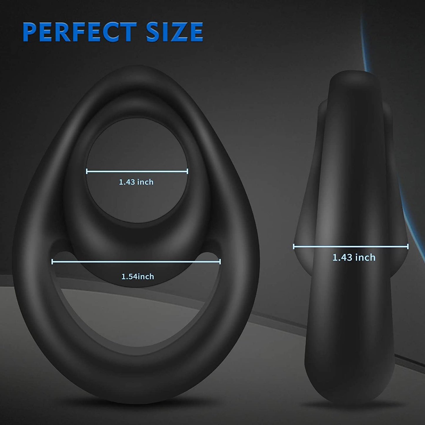 Performance Enhancer Double Cock and Ball Ring