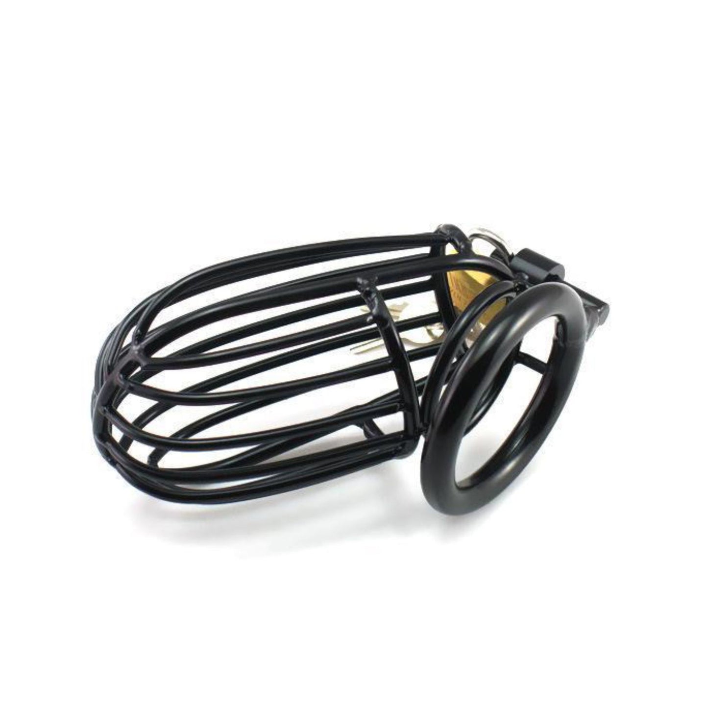 Blackout Stainless Steel Chastity Cage