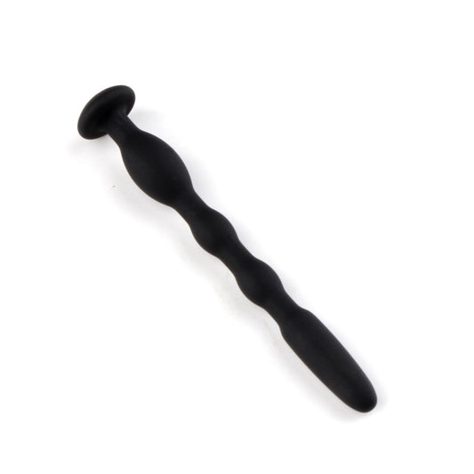 Silicone Ribbed Urethral Sound