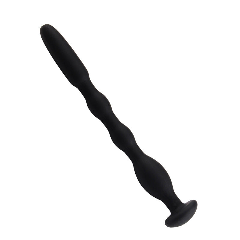 Silicone Ribbed Urethral Sound