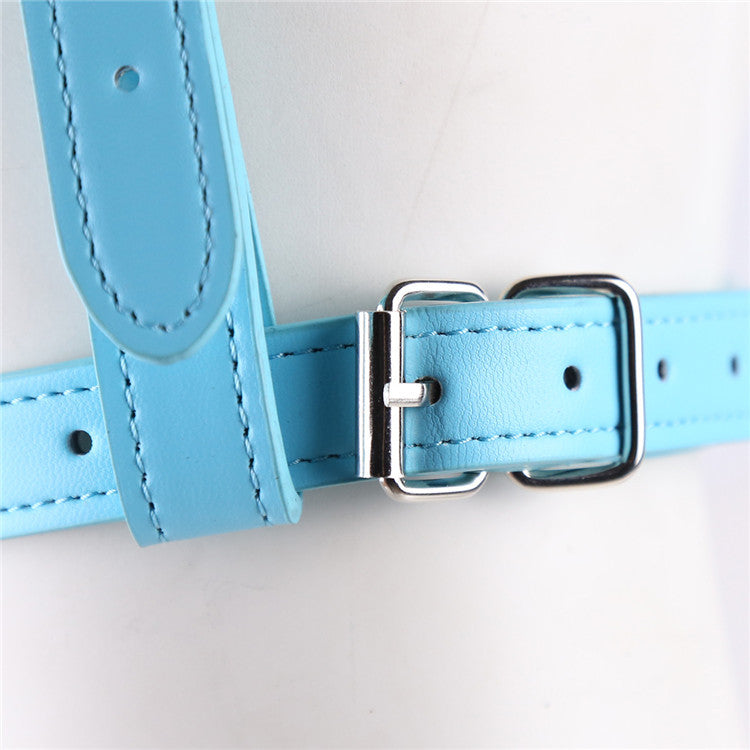 Bondage O-Ring Gag Head Harness