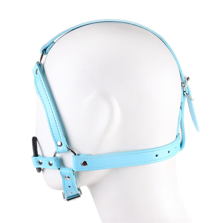 Bondage O-Ring Gag Head Harness
