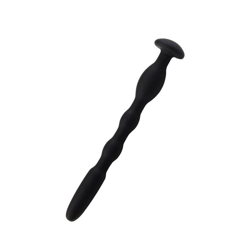 Silicone Ribbed Urethral Sound
