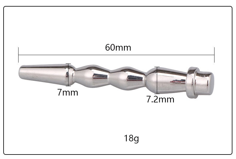 Torment Stainless Steel Thick Penis Plug
