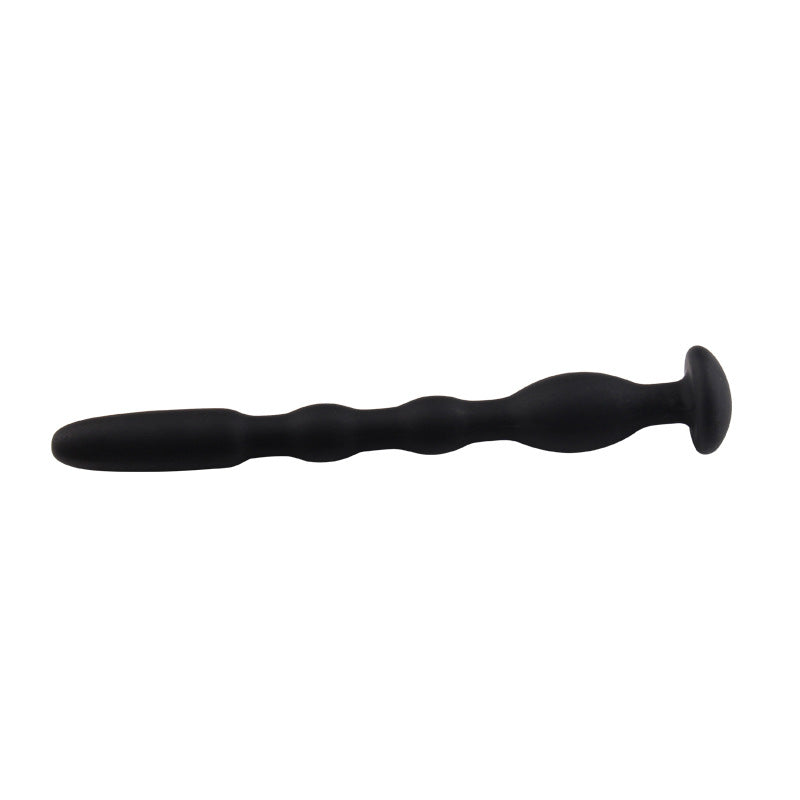 Silicone Ribbed Urethral Sound