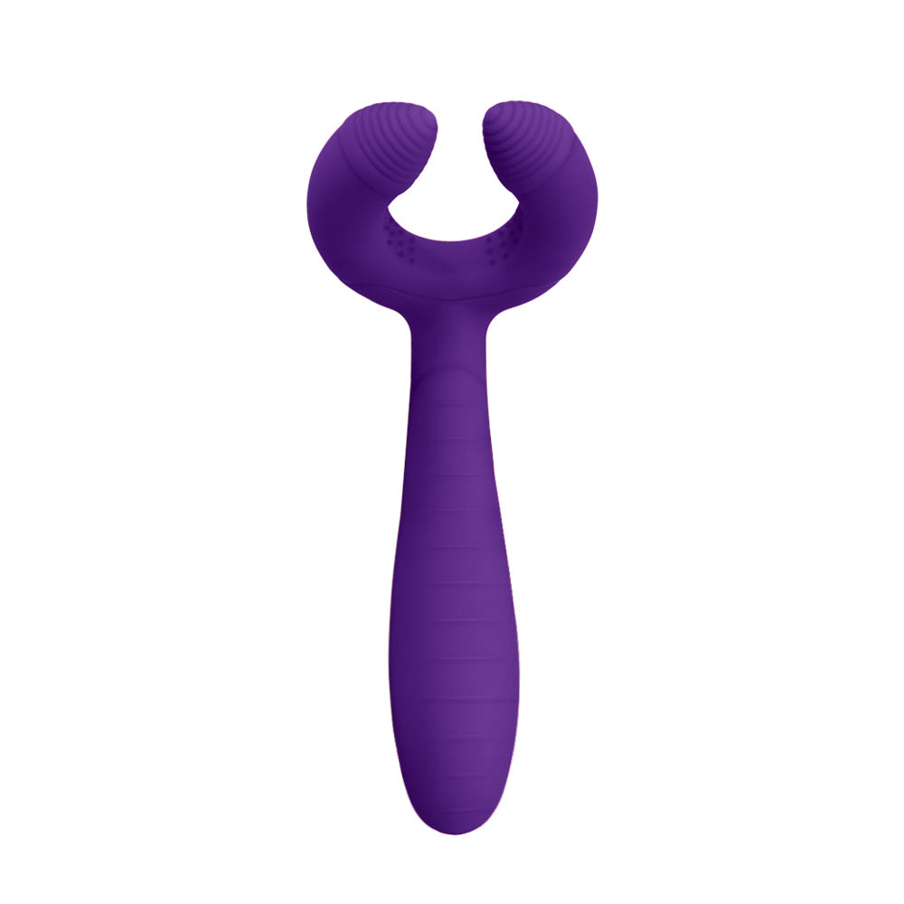 Couples Sex Toy Double Ended Vibrator Penis and Penetration