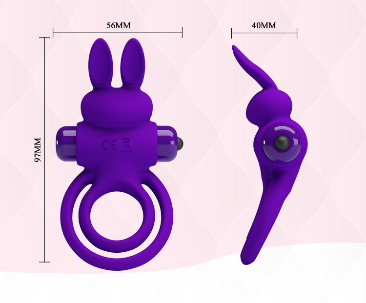 Rabbit 10 Function Vibrating Cock Ring