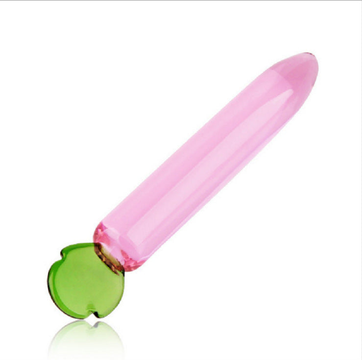 Glacier Glass Carrot Vaginal Dildo