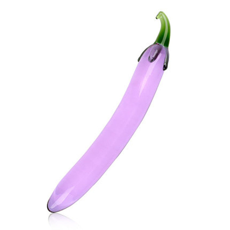 Purple Chilli Sensual Glass Dildo