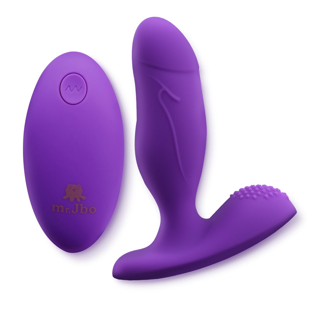 Wearable Vibrator with Dual Motors and Remote Controls