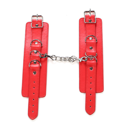 Prisoner of Passion Faux Leather Handcuffs