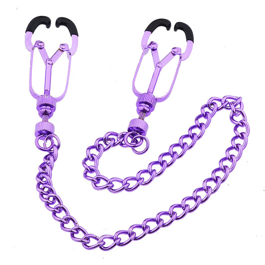 Squeeze and Tease Detachable Nipple Clamps