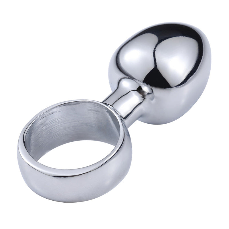 Ring Pull Stainless Steel Butt Plug