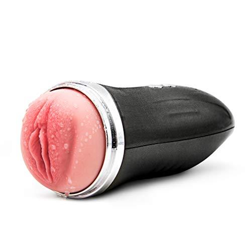 Moaning Woman Suction Cup Male Masturbator Cup Lace and Leather Moaning Woman Suction Cup Male Masturbator Cup Lace and Leather
