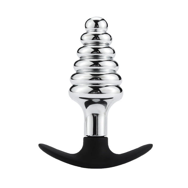 Twister Anal Bead Stainless Steel Butt Plug