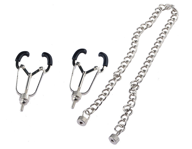 Squeeze and Tease Detachable Nipple Clamps