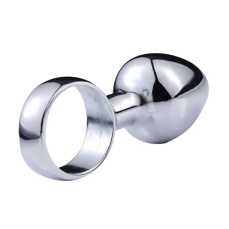Ring Pull Stainless Steel Butt Plug