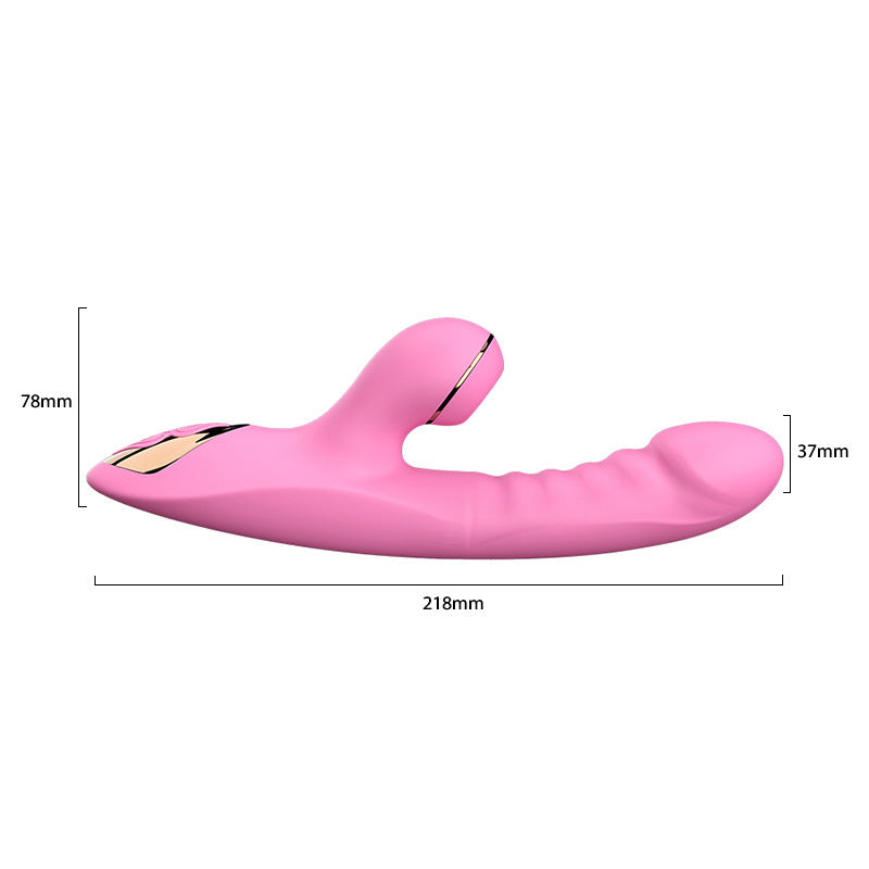 SALE! Dibe Pink Rabbit Vibrator with Dual Motors & Soft Touch Silicone