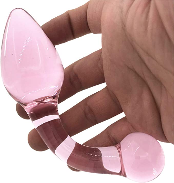 Glacier Glass Tadpole Butt Plug