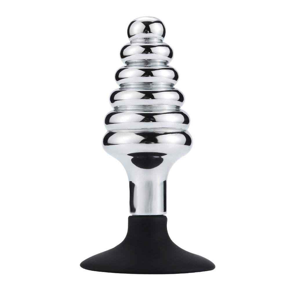 Twister Anal Bead Stainless Steel Butt Plug