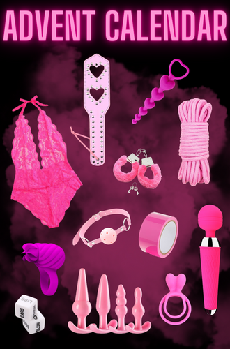 Sex Toy Advent Calendar (12 Piece) Lace and Leather Sex Toy Advent Calendar (12 Piece) Lace and Leather