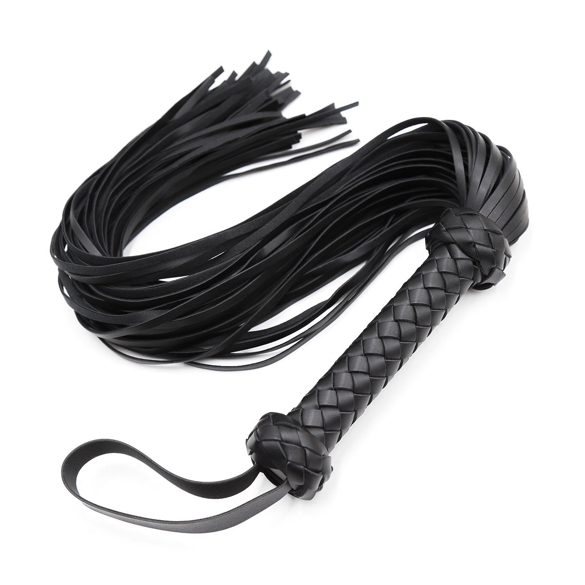 Faux Leather Fronded Flogger