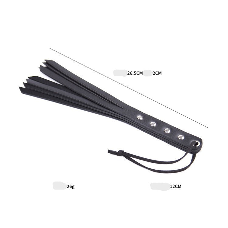 Faux Leather Spanking Paddle with Rivet Detail