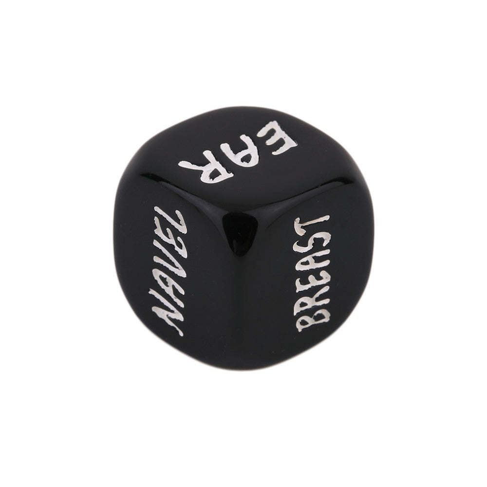 Black and White Sexual Position Dice Set