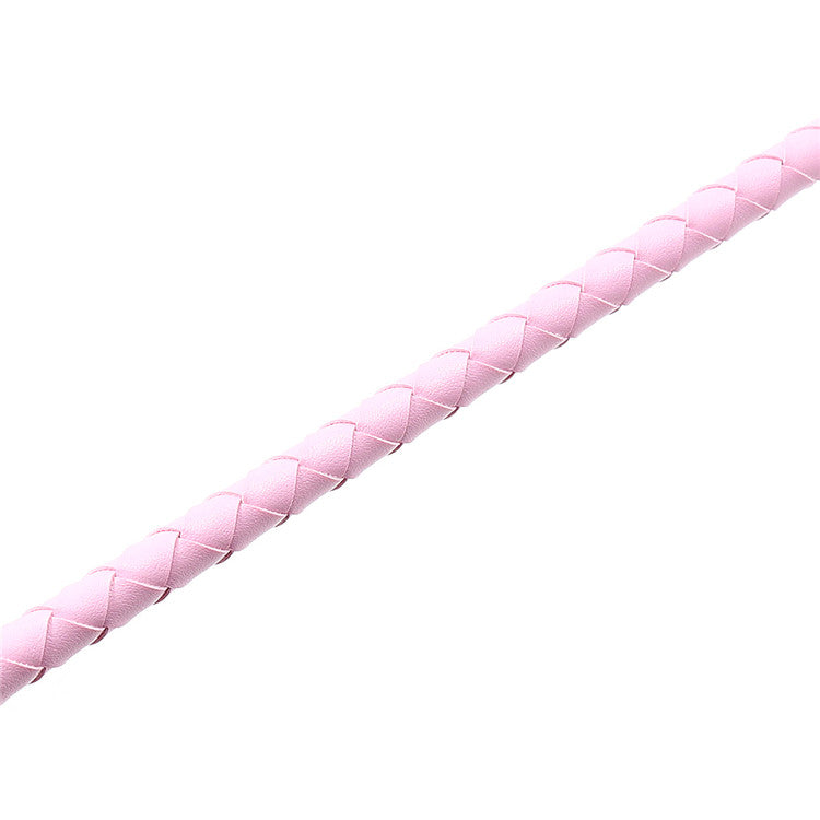 Pink Faux Leather Bondage Crop
