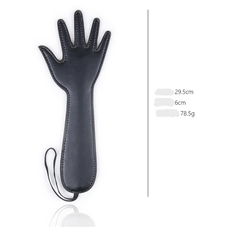 Hand Shaped Faux Leather Spanking Paddle