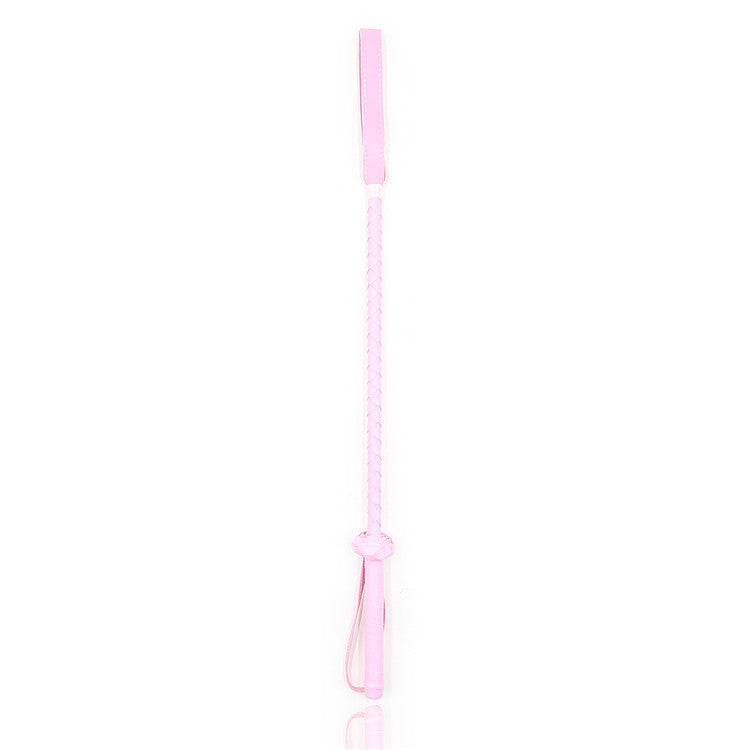 Pink Faux Leather Bondage Crop