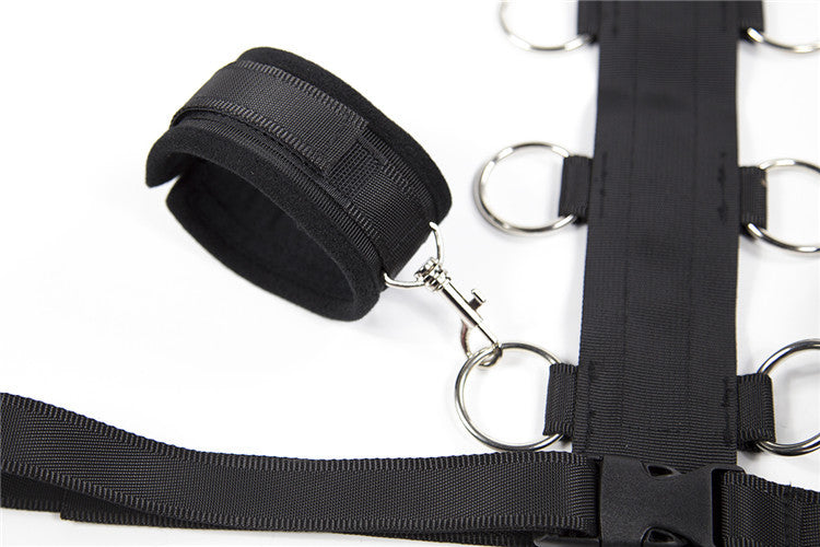 Reverse Arm Full Body Bondage Restraint with Hand Cuffs
