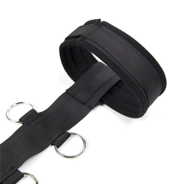 Reverse Arm Full Body Bondage Restraint with Hand Cuffs