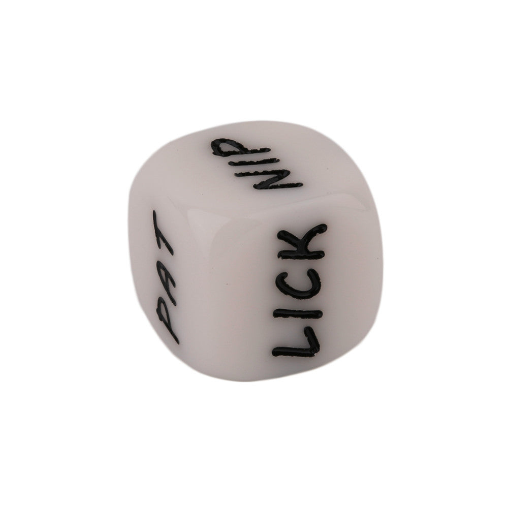 Black and White Sexual Position Dice Set