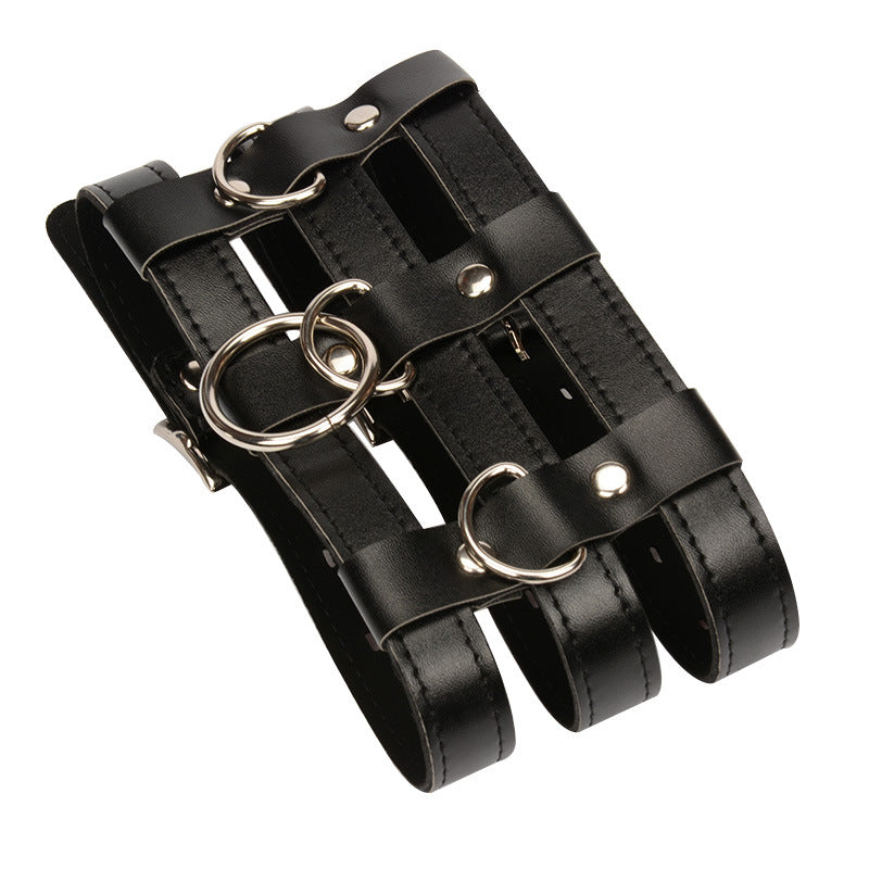 Faux Leather Collar and Lead