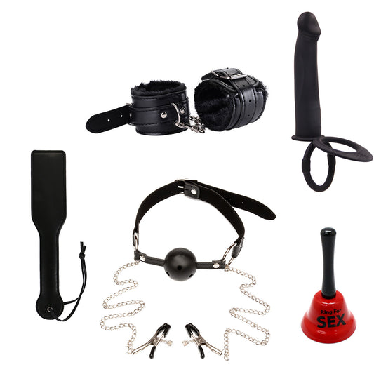 'Ring for Sex Bell' Couples Bondage Play Kit