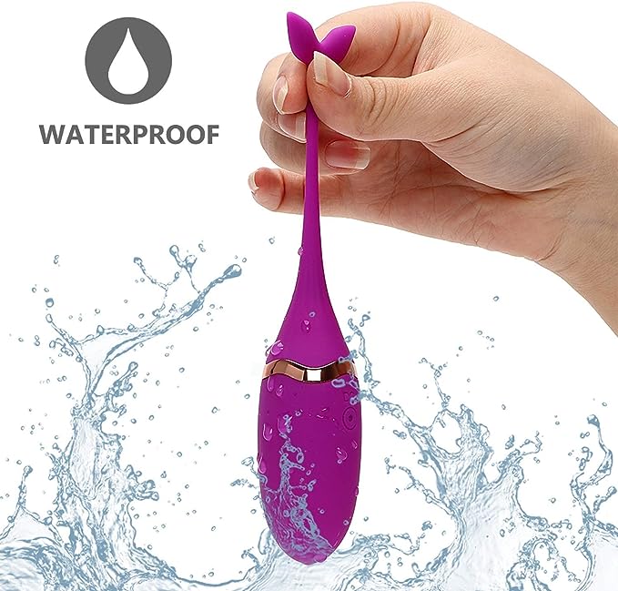 Wearable Love Egg Vibrator with Compact Remote Control - Waterproof