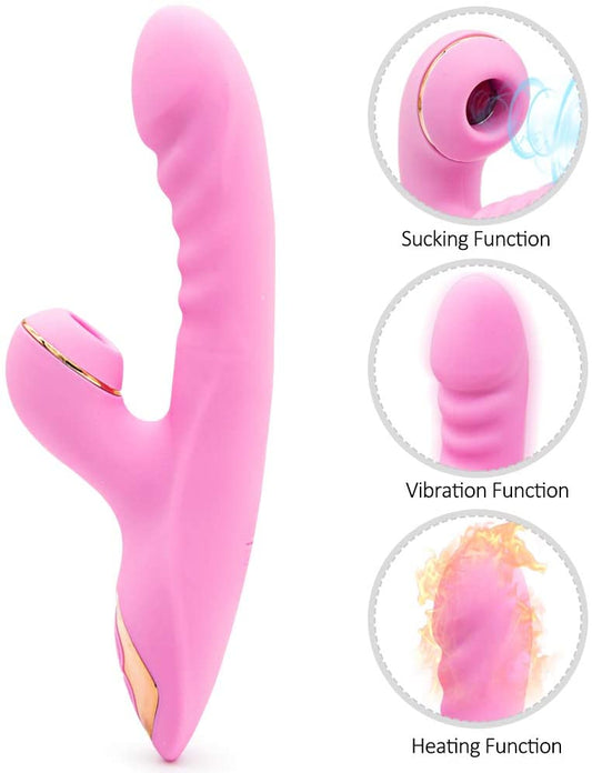 SALE!! Barbie Girl Double Vibrator with Heating Function and 7 Speed Modes